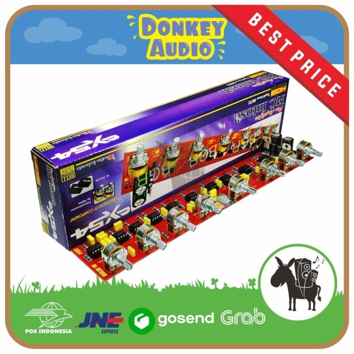 HD88 KIT TONE CONTROL PARAMETRIK STEREO MACHINTOSH CX54 BGR