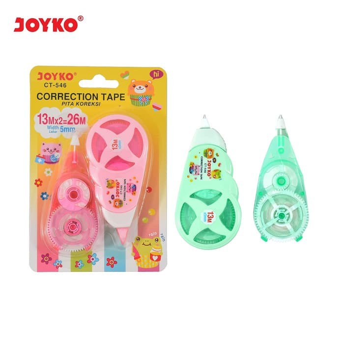 

(LUSIN) TipeX Correction Pen Tape Pita Kertas - Joyko CT-546