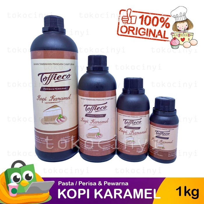 

Toffieco Pasta Perisa & Pewarna - Coffee Caramel / Kopi Karamel 1 kg