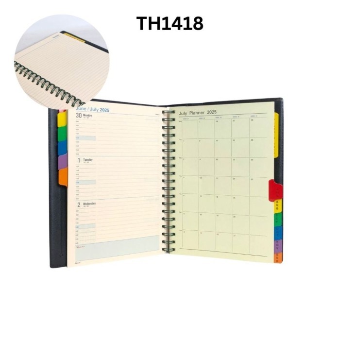

Buku Agenda TH Executive Portofolio Diary Ukuran B5 Tahun 2025 1418 Agenda Eksekutif Warna Hitam