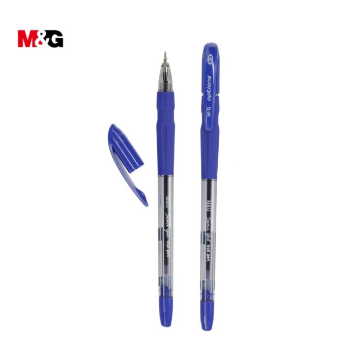 

Pulpen M&G Options Semi Gel Tip 0.5 mm Hitam Biru Smooth Writting - M&G, Hitam - 62971