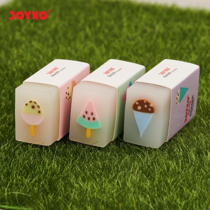 

Penghapus Eraser Joyko ER-118 Motif Ice Cream Besar - Satuan