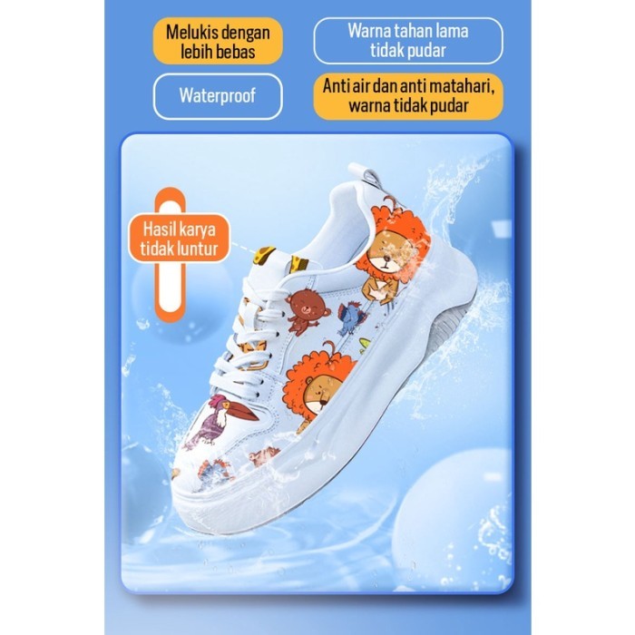 

Acrylic Marker M&G Spidol Akrilik Multifungsi Waterproof Permanent