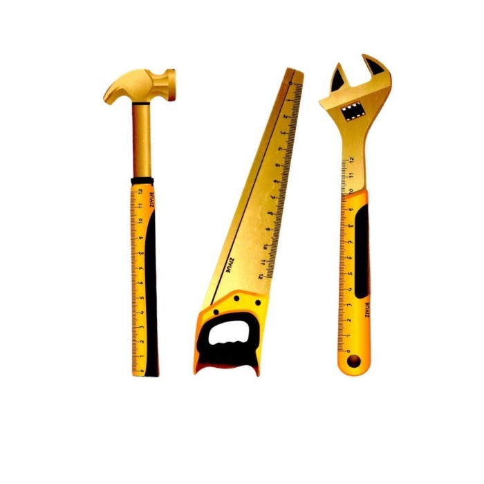 

Penggaris Kayu Impor 12 cm Ruler Wood S-725S Mistar Ruler - Satuan