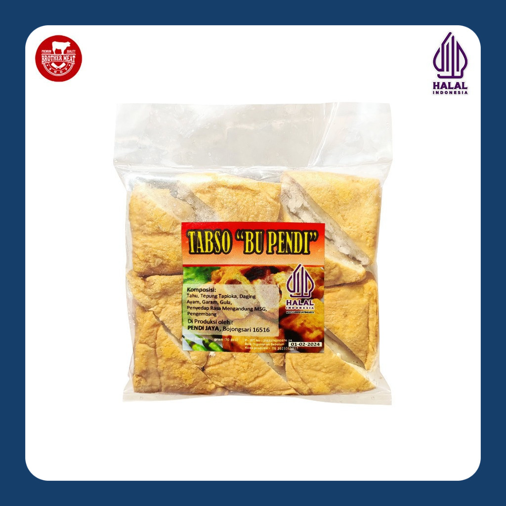 

Tahu Bakso Original Bu Pendi 300gr - Brothermeatshop