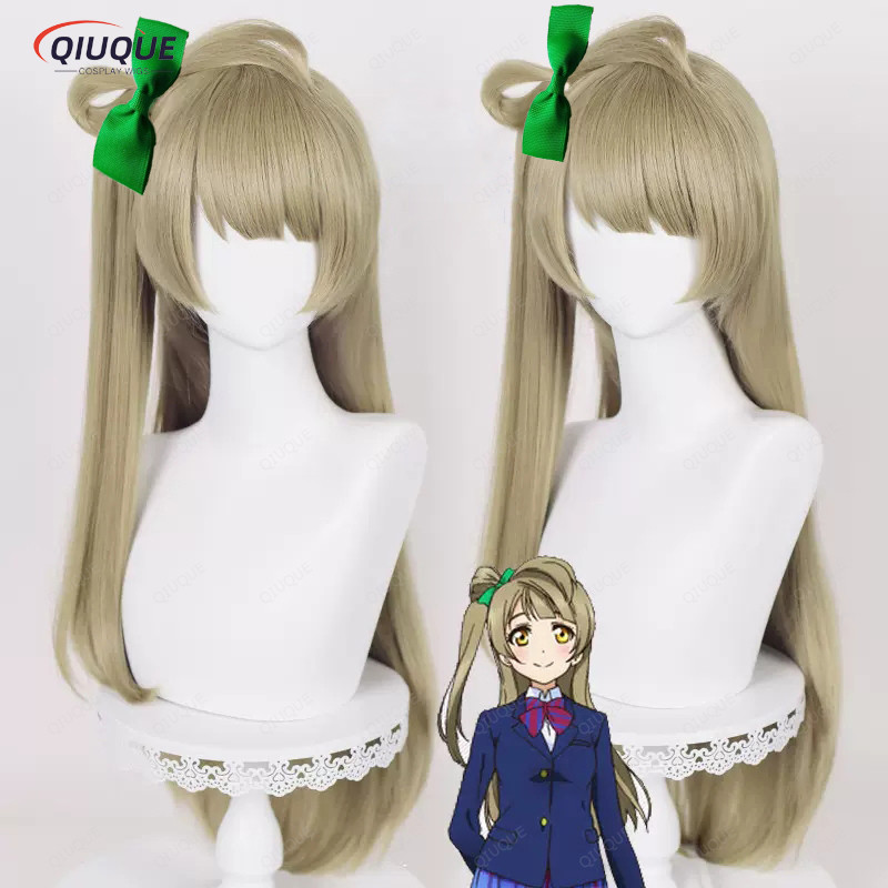 Anime LoveLive Love Live Kotori Minami Cosplay Wig 80cm Long Linen Heat Resistant Synthetic Hair Par