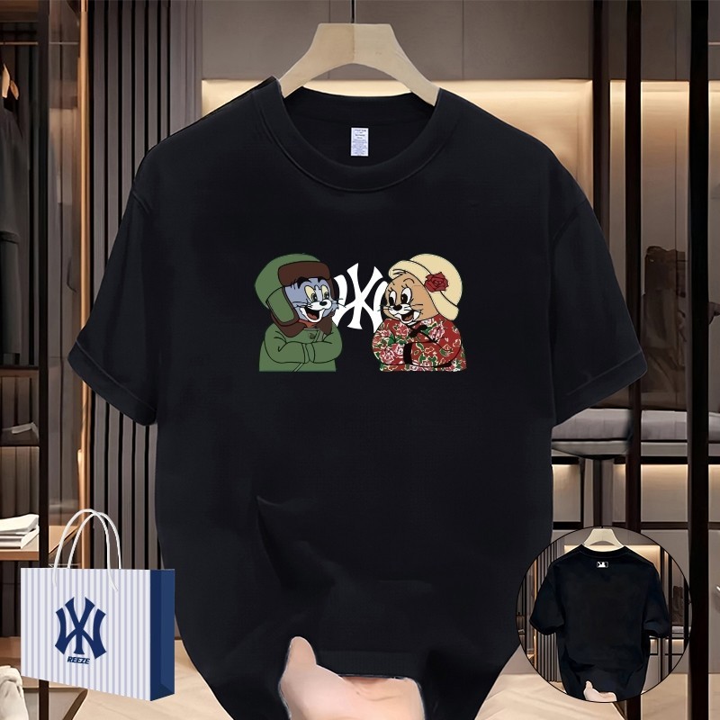 KAOS MLB PREMIUM MIROR COTTON 20'S KAOS MLB FULLTAG KAOS COWOK KAOS CEWEK READY STOK