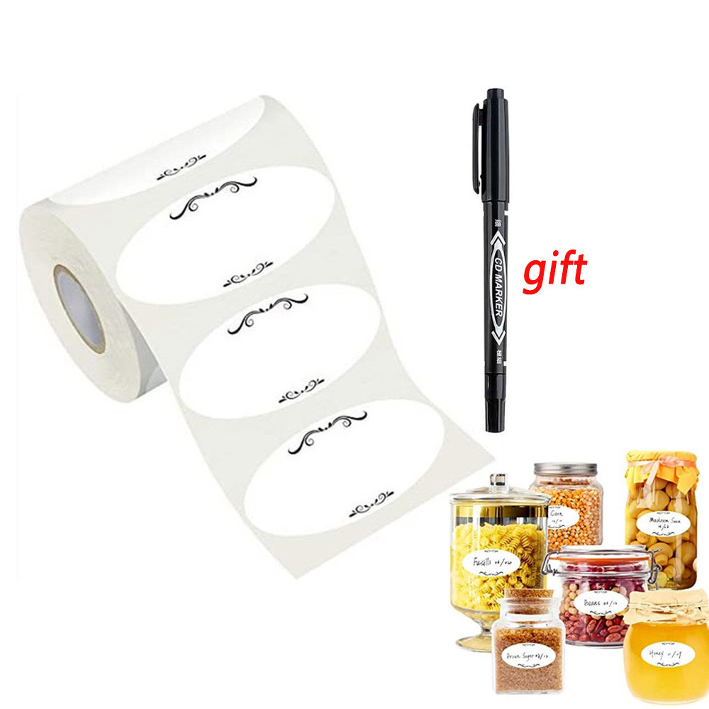 

150-300pcs Food Marking Date Waterproof Sticker Label Home Kitchen Baking Cake Sticker Gift Decoration Scrapbooking Stickers
