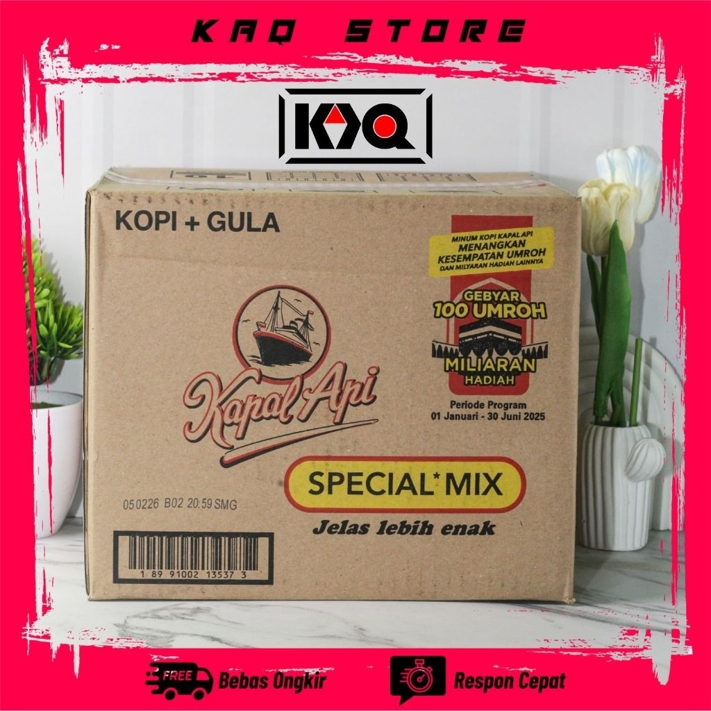 

Kapal Api Special Mix 1 Dus (12 Renceng)