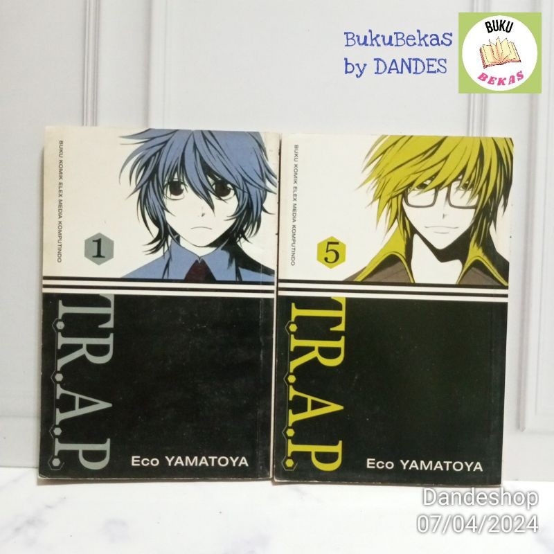 TRAP by Eco Yamatoya T. R. A. P (Elex Media) Komik Manga Bekas Preloved Cabutan - BUKUGRAFI