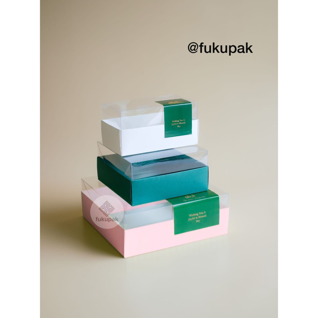 

Box Tutup Mika Tinggi (10Pcs) Kotak Toples Spiku Lapis Roti Cake Hamper
