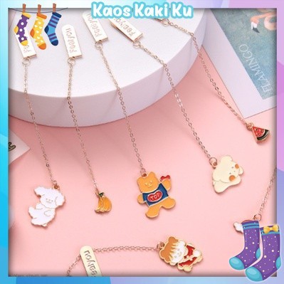 

Pembatas buku Japan Bookmarker rantai Ins Cartoon 3