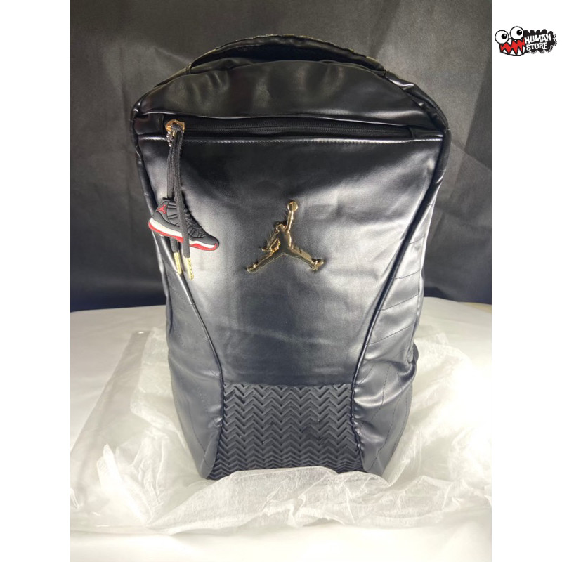 PROMO AIR JORDAN RETRO 12 LEATHER BACKPACK / JORDAN BACKPACK / JORDAN BAGPACK / TAS RANSEL JORDAN