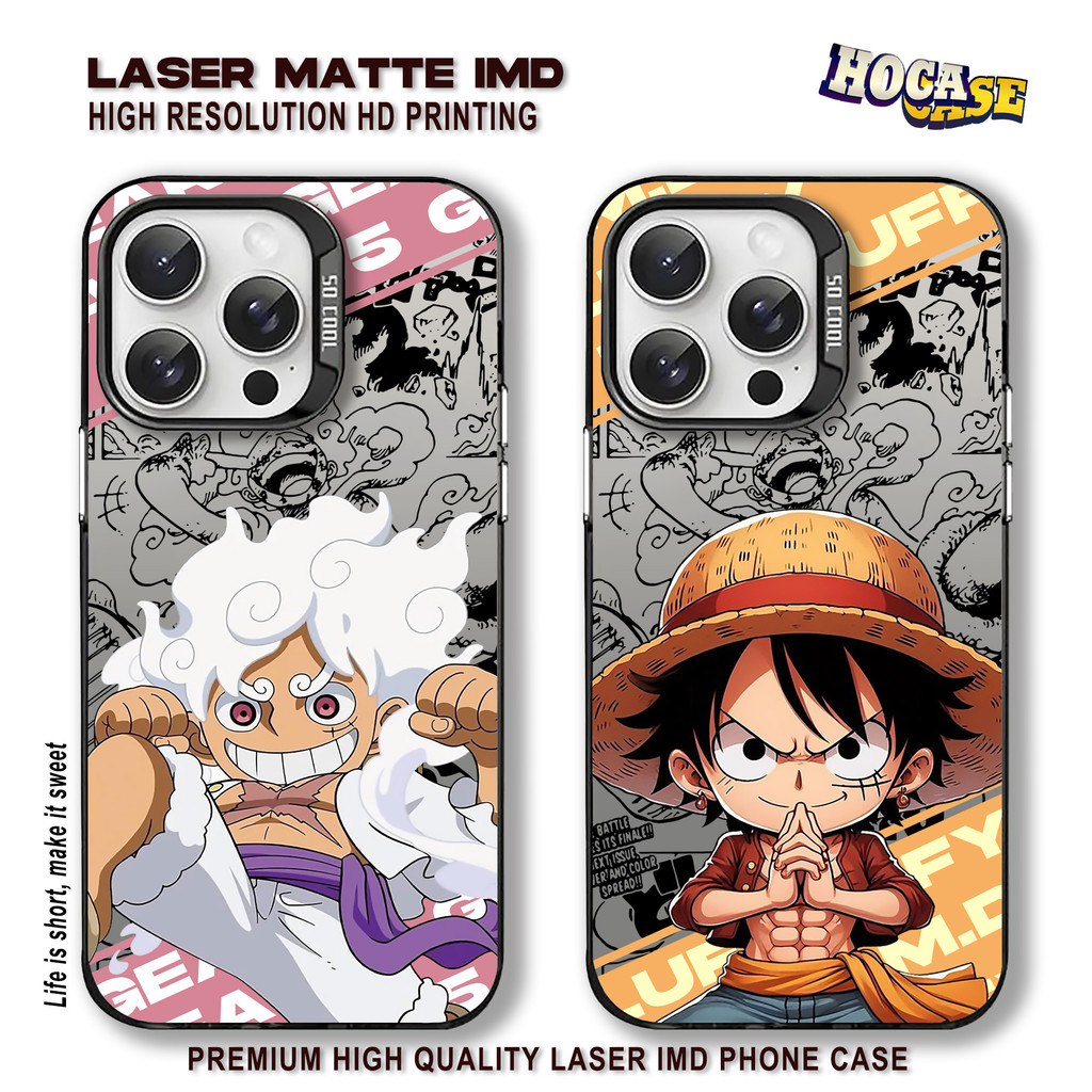 Case One Piece HC619 IMD Redmi Note 14 13 12 11 10 9 9A 9C 10A 10C Premium Matte Black Casing HP Gam