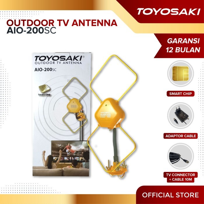 Toyosaki Antena TV Digital AIO-200