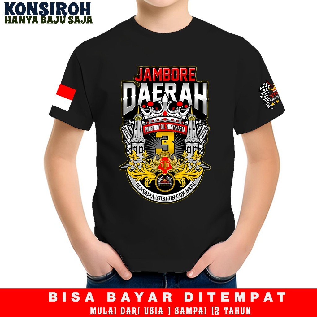Kaos Anak RX-King Jamda 3 YRKI Pengprov D.I. Yogyakarta Kaos Only Jamda 3 YRKI Pengprov Jogja