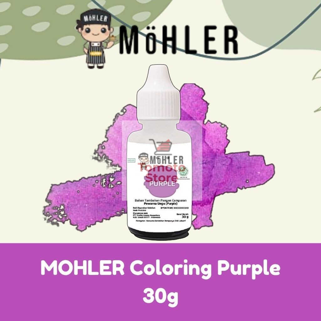 

✨ TOMOTOSTORE ✨ MOHLER Coloring Purple