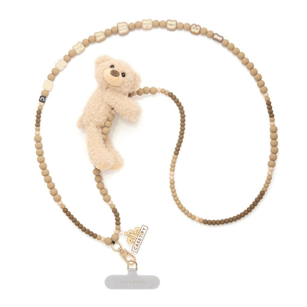 【 Plush Hanging Decoration 】 13DE MARZO CASETiFY Little Bear Hugging Strap Suitable for all series o