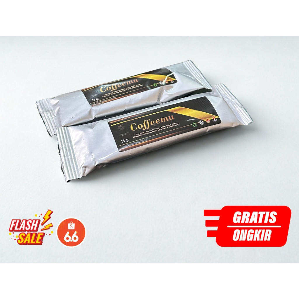 

Coffeemu Kopi Kuat 1 Sachet - Kopi Stamina Pria Dewasa Original BPOM - Rasa Mantap dan Nikmat