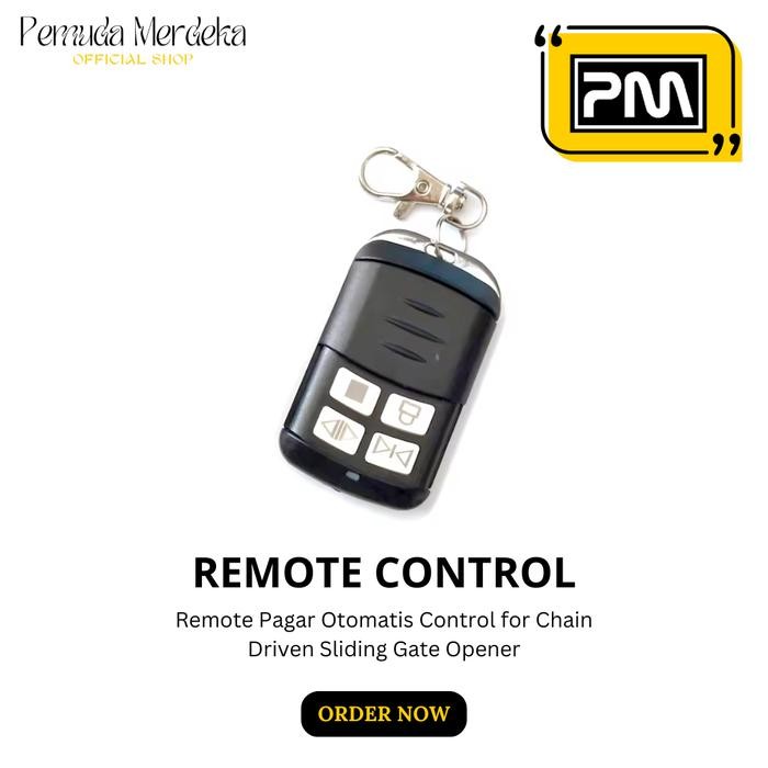 

Remote Pagar Otomatis Control for Chain Driven Sliding Gate Opener Pemuda Merdeka