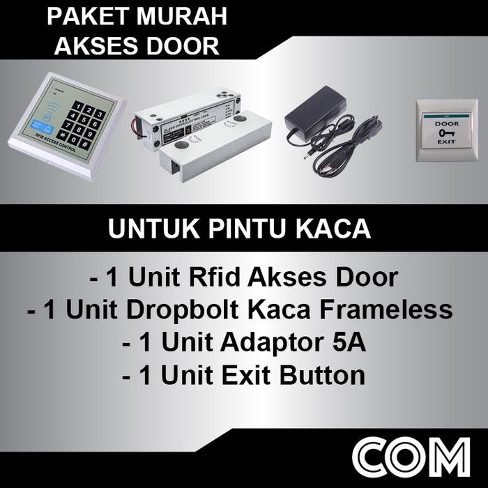 

PAKET MURAH ACCESS RFID/PINTU KACA