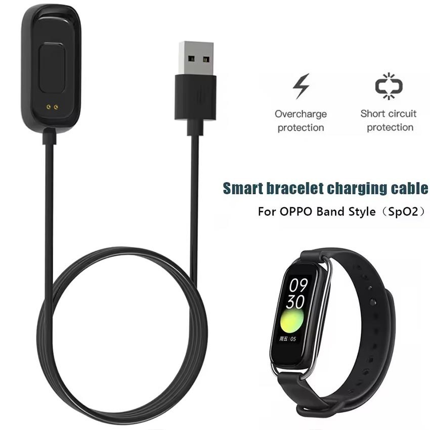 CHARGER MAGNETIC OPPO BAND 1METER - Kabel Cas USB Untuk Band Style & OnePlus Band - Charging