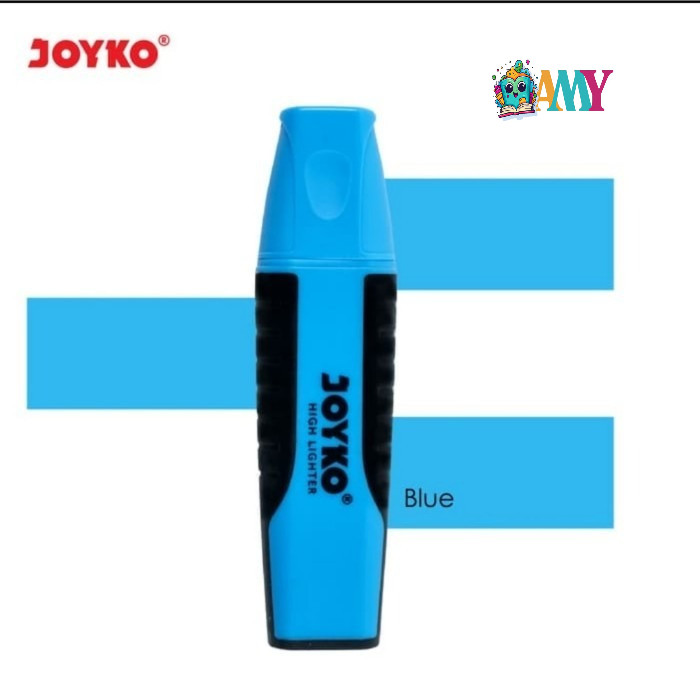 

(1BIJI)JOYKO HIGHLIGHTER HL-3 BLUE AMY STASIONARY