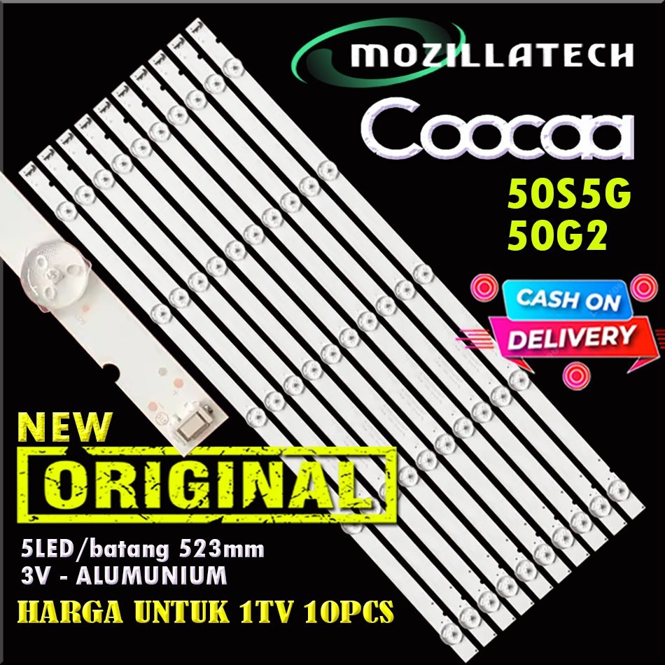 backlight tv coocaa 50S5G 50G2 cooca kooka 50 JL.D50051235-202AS-M