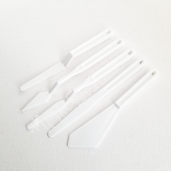 

TERLARIS! Pisau Palet V-TEC VTTS5/5 Clay Knife Plastik / Modelling tool set 5 pcs - Spesifikasi