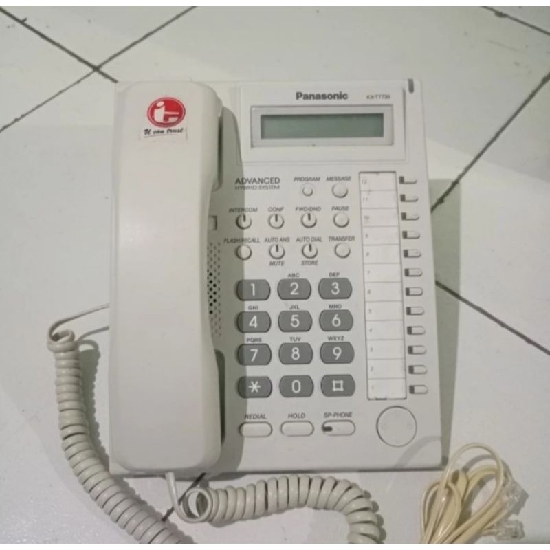 pesawat telephone Panasonic KX-T7730 key telephone secondCO