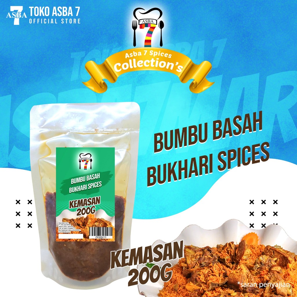 

ASBA BUMBU BASAH BUKHARI 200 GR