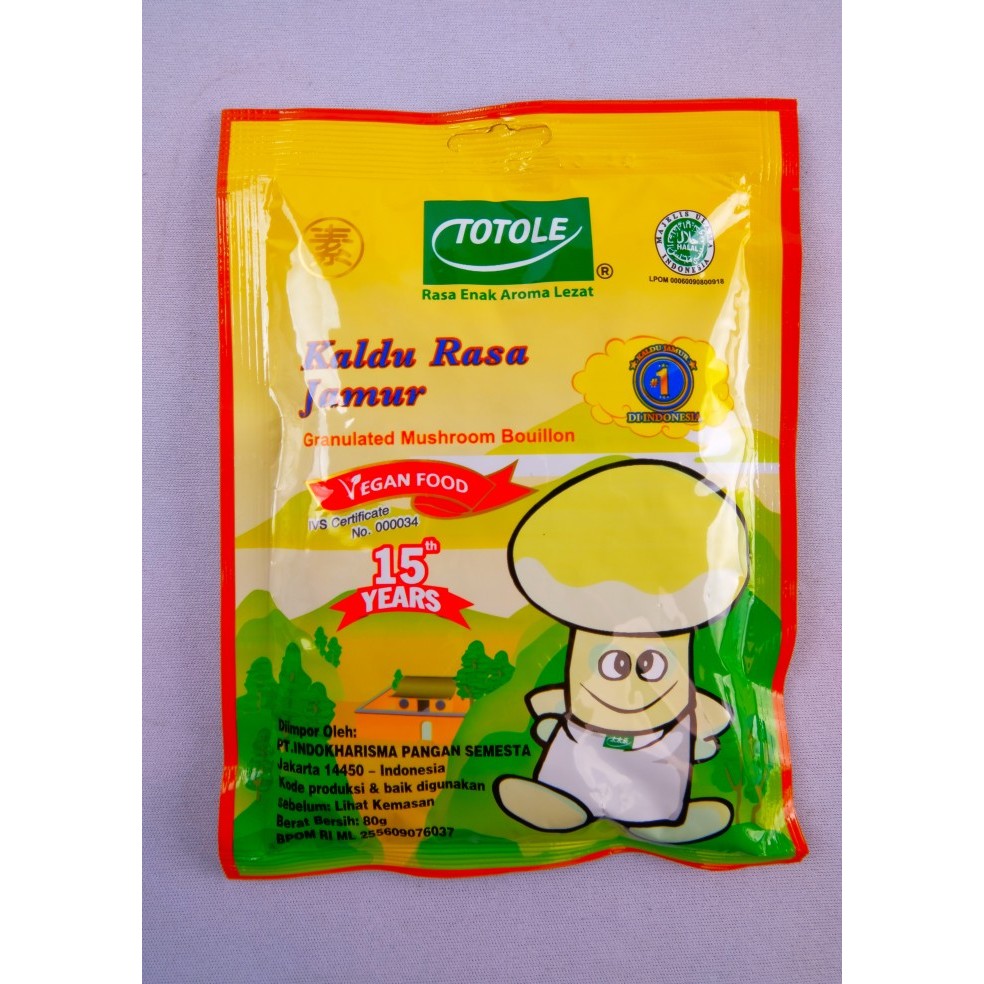 

Kaldu Jamur / Totole / Granulated Mushroom 80gr