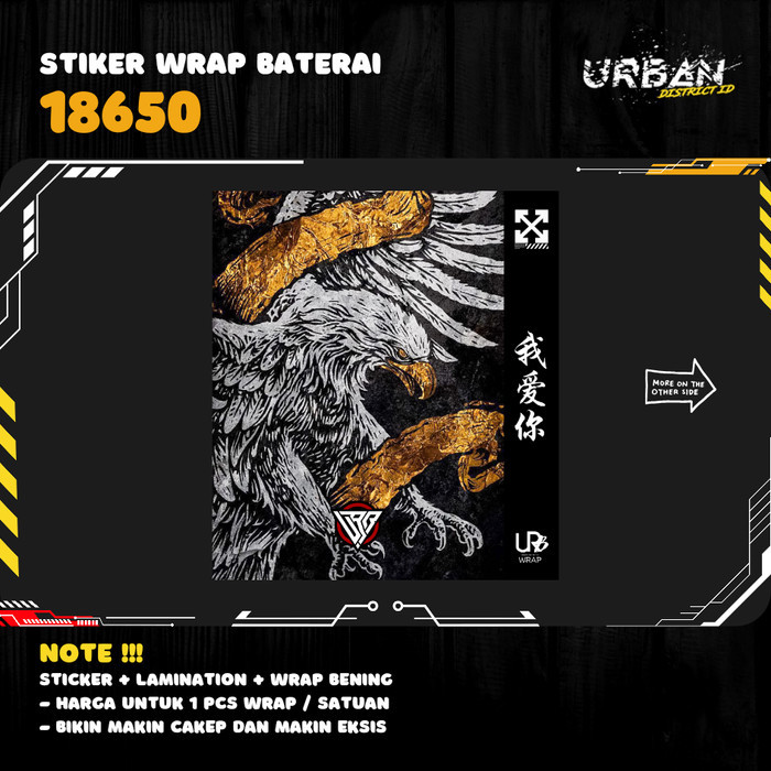 

Stiker Wrap Baterai 18650 1 Pcs Part 6 by Catalyst Handicraft