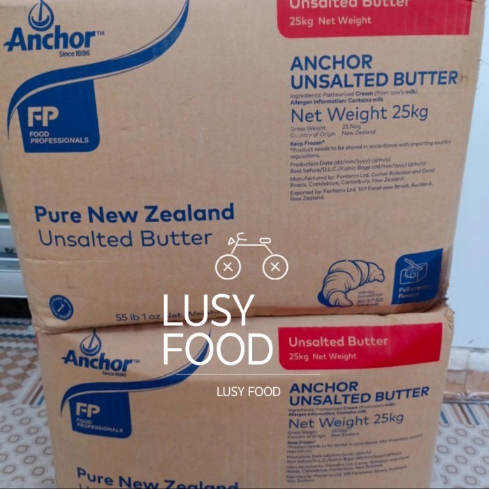 

[New]Promo BUTTER ANCHOR UNSALTED REPACK 1KG TERMURAH