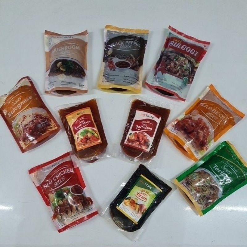 

My Taste Saus Gochujang Saus LADA HITAM Saus Asam Manis Saus Bulgogi 500gram