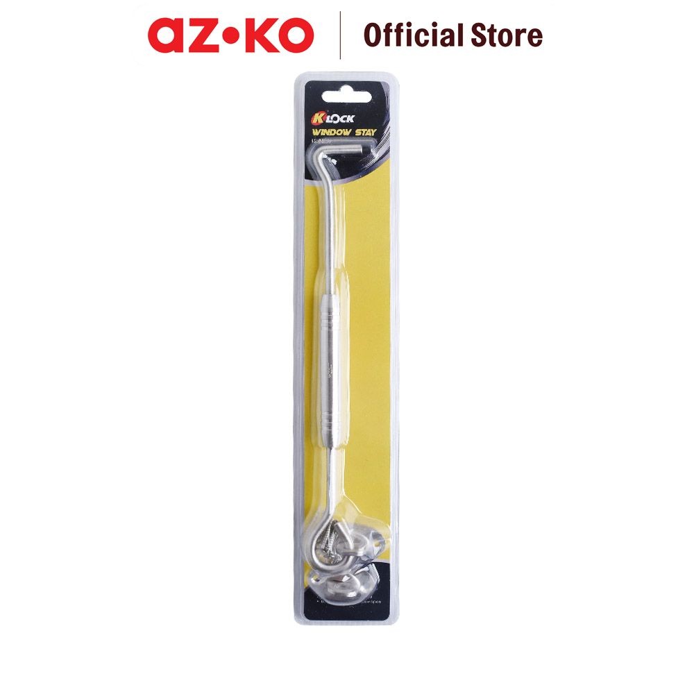 AZKO K-Lock Penyangga Jendela 10 inci Window Stay Aksesoris Jendela Penahan Daun Jendela
