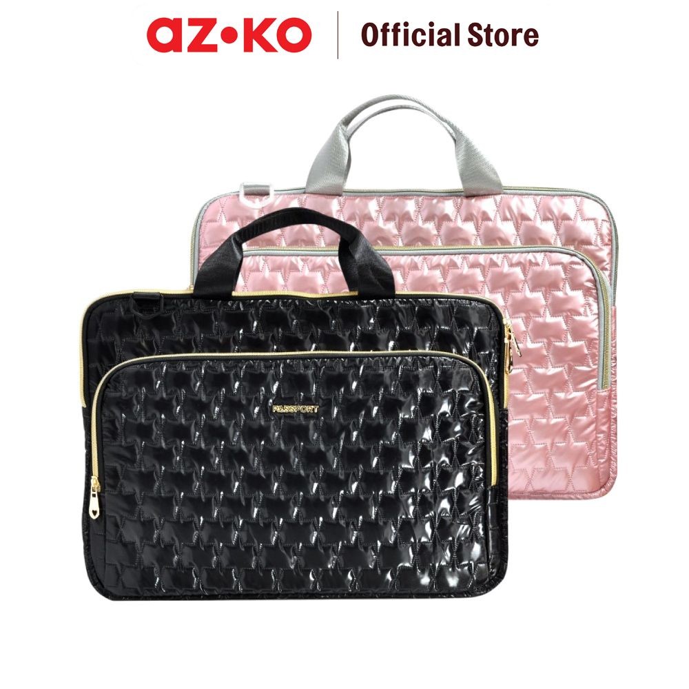 AZKO Passport Cartier Tas Laptop Tas Jinjing Selempang Laptop Laptop Bag Tempat Penyimpanan Notebook