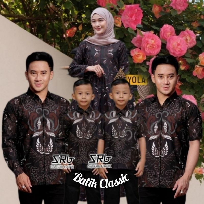 NEW COD BAJU BATIK COUPLE KELUARGA~COUPLE AYAH IBU DAN ANAK LAKI LAKI ~COUPLE BATIK PASANGAN SUAMI I