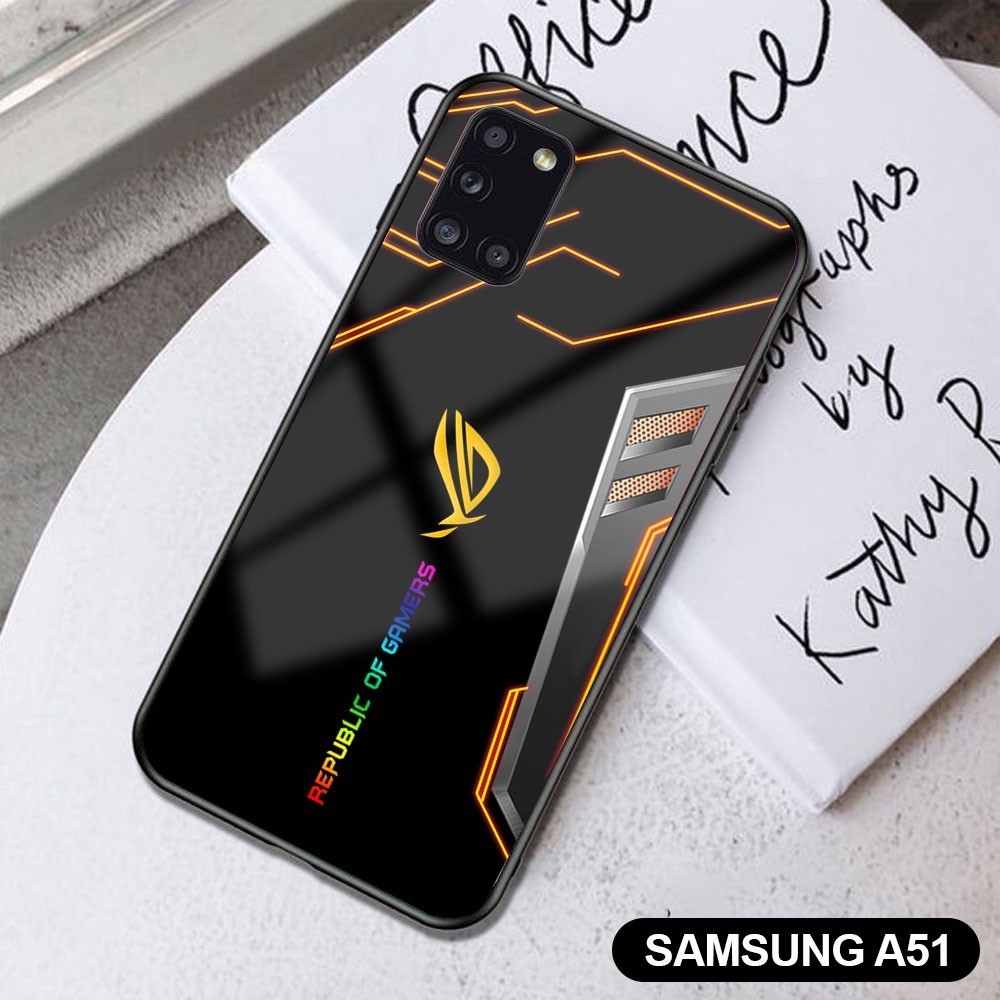 (DKC) Hardcase SAMSUNG A51 - Casing SAMSUNG A51 ( Rog ) Hardcase Hp - Casing Hp - Silikon Hp - Kesin