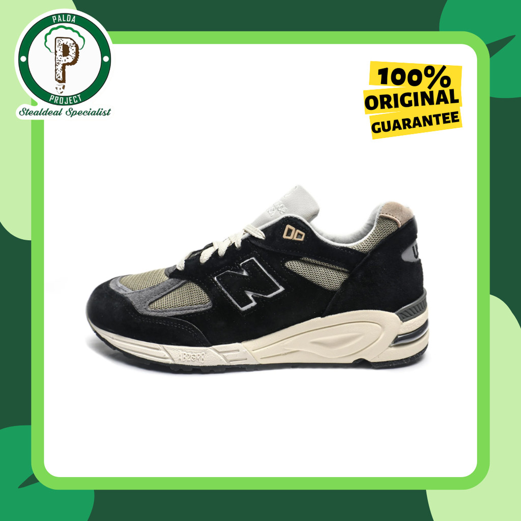 New Balance 990 v2 Made in USA Black Camo 100% Original Guarantee