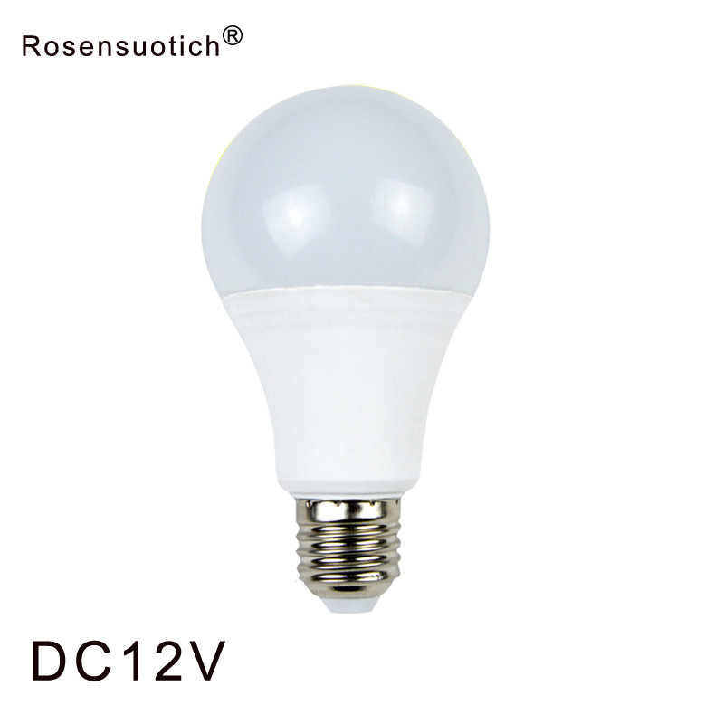 E27 LED Bulb Lights DC 12V smd 2835chip lampada luz E27 lamp 3W 6W 9W 12W 15W 18W spot bulb Led Ligh