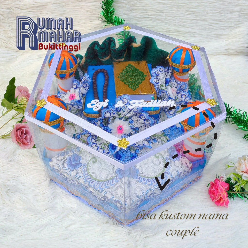 MAHAR PERNIKAHAN/MAHAR TERBARU/MAHAR NIKAH/MAHAR HANTARAN SEPERANGKAT ALAT SHOLAT/MUKENA SUTRA