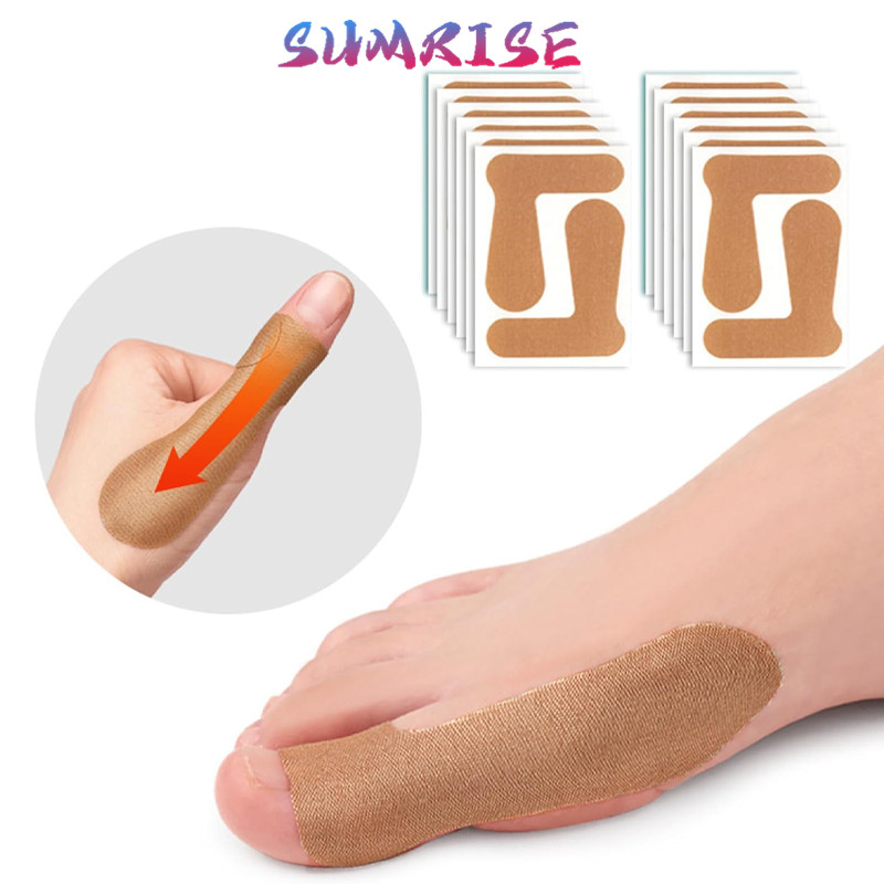 40pcs Pelurus Jempol Kaki Bengkok Bunion Corrector Alat Jempol Kaki Bengkok Correction Tenosynovitis