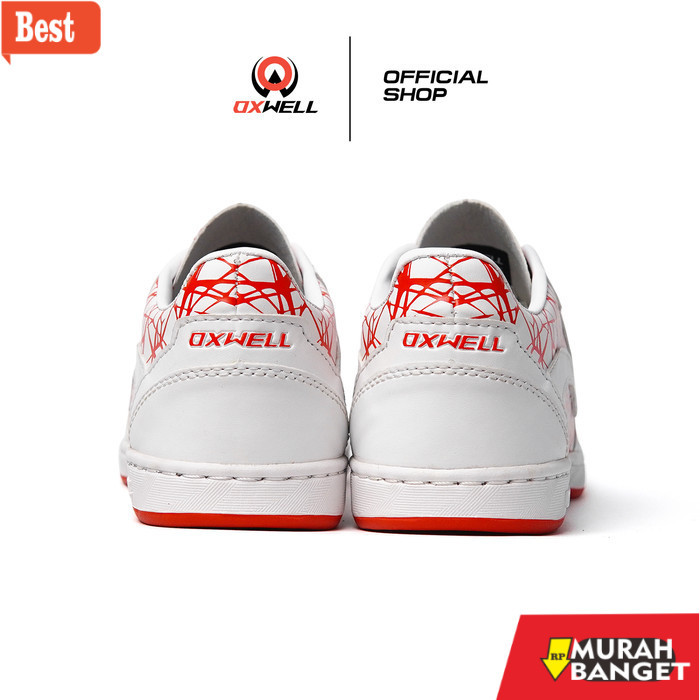 rekomendasi sepatu futsal Oxwell Pygocentrus - Sepatu Futsal Pria Olahraga Dewasa Brand Lokal Berkua