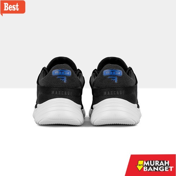 sepatu lari lokal terbaik 2025 Athletica - Warner 1 Black White | Sepatu Olahraga Pria Wanita Runnin