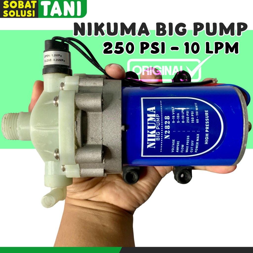 Dinamo Portable Sprayer NIKUMA BIG PUMP - MAKS 250 PSI
