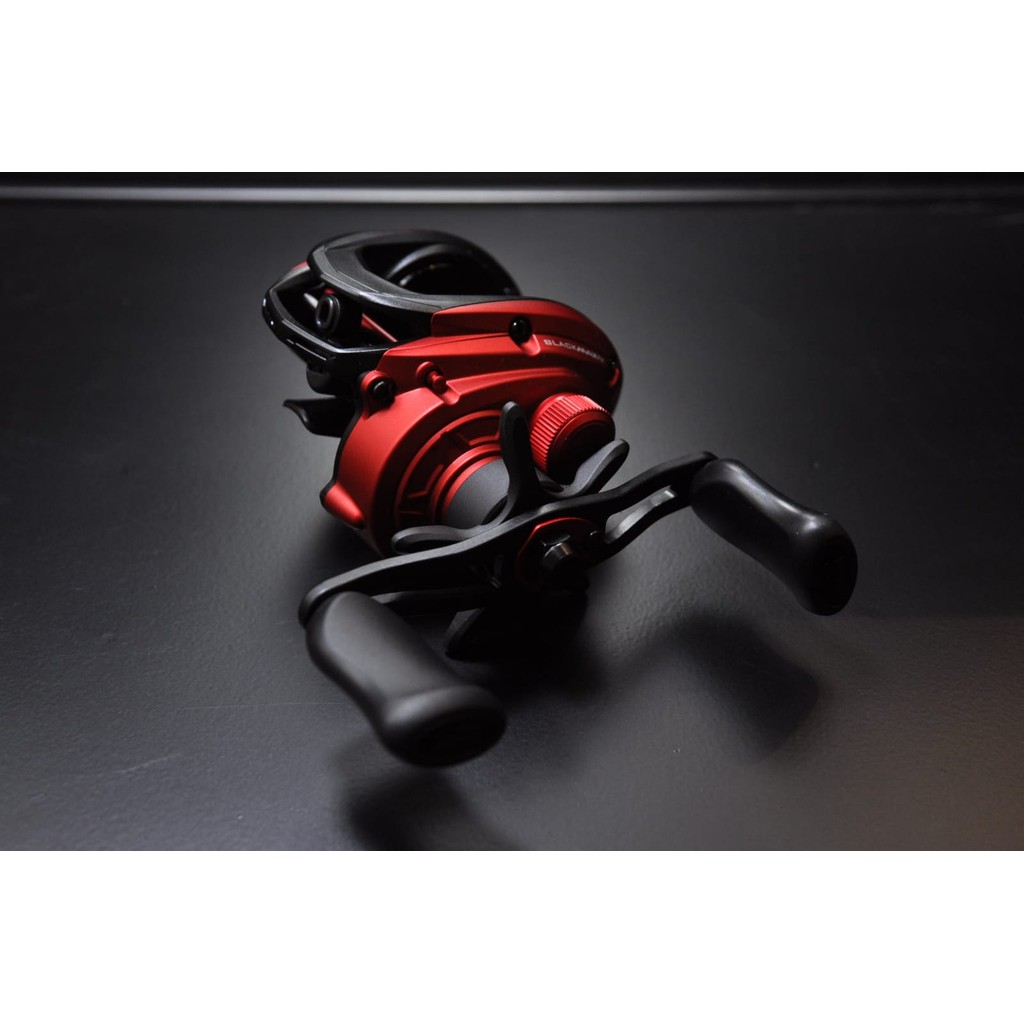 Abu Garcia BLACK MAX SX Baitcasting Reel 4+1BB Drag 8Kg Ratio 6.4 Long Casting Fishing Reel -  BLACK