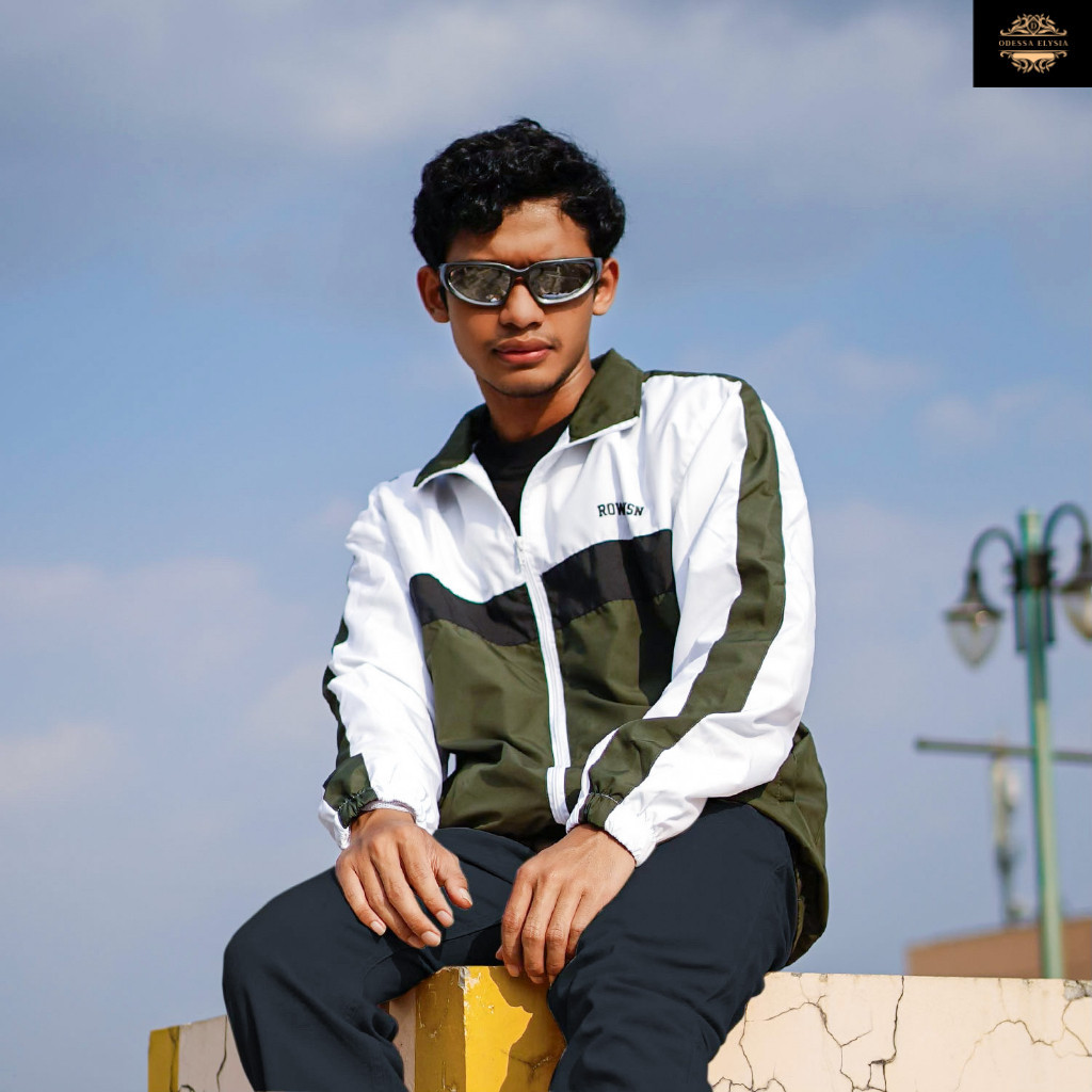 Rown Division Official Tracksuit Jacket - Rowndvsn Jaket Complex Green