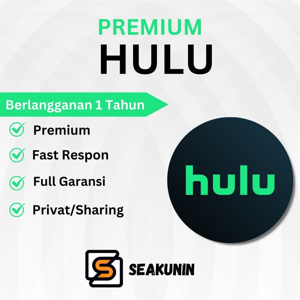 Hulu Premium 1 Tahun Tanpa Iklan Murah Bergaransi - Stream Tv And Movies Live And Online