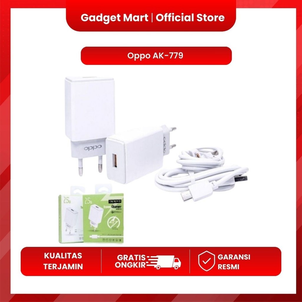 Charger Oppo AK-779 - | White